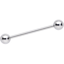 Load image into Gallery viewer, 14G STEEL BARBELL Ring 1 inch 6mm
