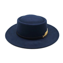 Load image into Gallery viewer, Autumn Winter Women Men  Vintage Fedora Women's Foldable Short Brim  Floppy Hat Gentleman Elegant Warm Hats Lady Party Luxury Caps Classic Summer Beach Sun Hat
