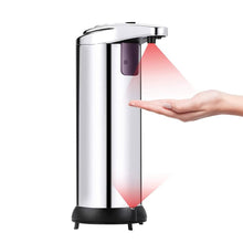Load image into Gallery viewer, Stainless Steel Automatic Soap Dispenser

