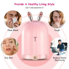 Load image into Gallery viewer, 220ml Cool Mist Humidifier Ultrasonic Air Diffuser Atomizer with 7 Color
