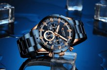 Load image into Gallery viewer, Men's Sports  Waterproof Stainless Steel Watch With Chronometers And Special Date Display Unique Design Perfect Gift
