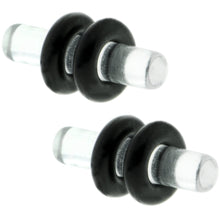 Load image into Gallery viewer, 8G Clear Acrylic Plug Set of 2
