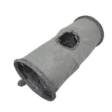 Load image into Gallery viewer, 2/3/4/5 Holes Pet Cat Tunnel Toys Foldable Pet Cat Kitty Training Interactive Fun Toy For Cats Rabbit Animal Play Tunnel Tube For Cats Tunnels for Indoor Cats Cat Tube Collapsible 3 Way Pet Tunnel Great Toy for Cats
