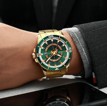 Load image into Gallery viewer, Men's  Modern Sports Waterproof Watch Luxury Unique Design  Fluorescent Hands Perfect Gift
