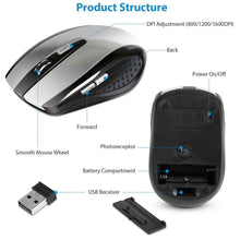 Load image into Gallery viewer, 2.4 G Wireless Gaming Mouse Optical
