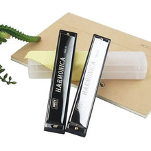 Load image into Gallery viewer, 24 Hole Harmonica Mouth Metal Organ
