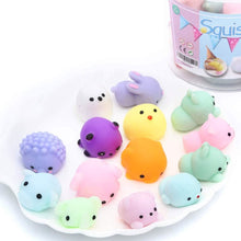 Load image into Gallery viewer, 24-Pack: Kids Mochi Squishy Toy with Storage
