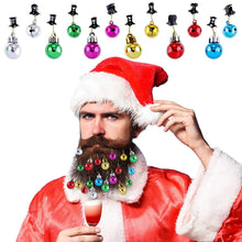 Load image into Gallery viewer, 24-Piece: Christmas Beard Baubles Ornaments Santa Claus Beard Bells

