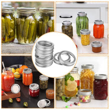 Load image into Gallery viewer, 24-Piece: Regular Mouth Canning Jar
