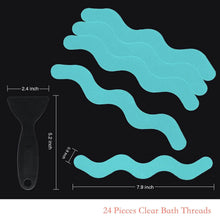 Load image into Gallery viewer, 24-Piece: Safe Tub Strips Adhesive Non-Slip Shower Stickers Set
