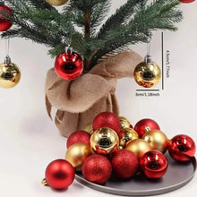 Load image into Gallery viewer, 24-Pieces: Sparkling Christmas Balls
