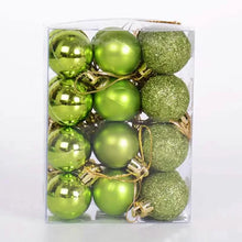 Load image into Gallery viewer, 24-Pieces: Sparkling Christmas Balls
