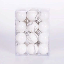 Load image into Gallery viewer, 24-Pieces: Sparkling Christmas Balls
