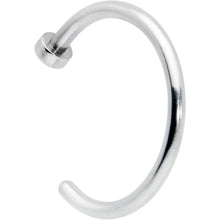 Load image into Gallery viewer, 18G Stainless Steel Nose Hoop - 3/8
