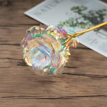 Load image into Gallery viewer, 24k Infinity Rose Eternal with Gold foil LED Enchanted For Christmas Valentine's Day Gift
