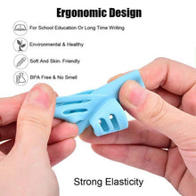 Load image into Gallery viewer, 2/4Pcs Children Writing Pencil Pen Holder Student Learning Practice Silicone Pencil Grips for Kid Handwriting Posture Correction Children Pencil Holder Pen Writing Aid Grip Posture Correction Tool Writing Aid to Improve Handwriting for Kids
