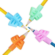 Load image into Gallery viewer, 2/4Pcs Children Writing Pencil Pen Holder Student Learning Practice Silicone Pencil Grips for Kid Handwriting Posture Correction Children Pencil Holder Pen Writing Aid Grip Posture Correction Tool Writing Aid to Improve Handwriting for Kids
