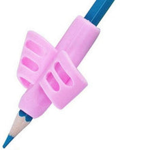 Load image into Gallery viewer, 2/4Pcs Children Writing Pencil Pen Holder Student Learning Practice Silicone Pencil Grips for Kid Handwriting Posture Correction Children Pencil Holder Pen Writing Aid Grip Posture Correction Tool Writing Aid to Improve Handwriting for Kids

