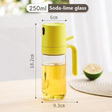 Load image into Gallery viewer, 250ml Oil Spray Bottle BBQ Baking Glass Storage Bottles for Oil Vinegar Oil Dispenser Cooking Seasoning Bottle Kitchen Cooking Oil Spray Kitchen Gadgets For Cooking BBQ Salad Steak
