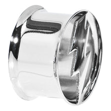 Load image into Gallery viewer, 3/4 Stainless Steel Double Flare Lightning Bolt Tunnel
