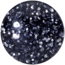 Load image into Gallery viewer, 00G Black Ultra Glitter Saddle Plug Set
