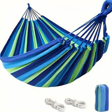 Load image into Gallery viewer, Portable Hammock – Anti-Roll, Lightweight, Easy Setup
