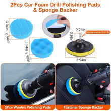 Load image into Gallery viewer, 26-Pieces: Car Detailing Brush Kit
