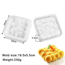Load image into Gallery viewer, 27 Style Silicone Cake Molds Pastry Bakeware Set Non-Stick Mousse Mould Party Dessert Baking Tools Decorating Pan Kitchen Tools Silicone Cupcake Baking Cups Food Grade Non-Stick Silicone Muffin Liners
