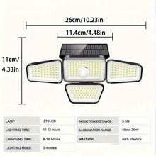 Load image into Gallery viewer, 270 LED Solar Garden Outdoor Lights
