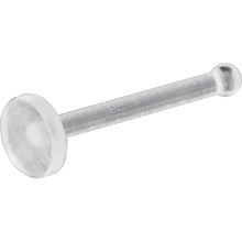 Load image into Gallery viewer, 20G Clear Flat Bioplast Nose Retainer

