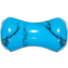 Load image into Gallery viewer, 4G Turquoise Natural Stone Saddle Plug Set
