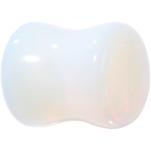 Load image into Gallery viewer, 00G Natural Opalite Stone Saddle Plug Set
