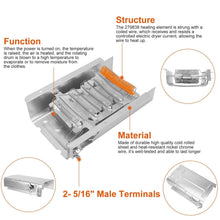 Load image into Gallery viewer, 279838 Dryer Heating Element Assembly Replacement Part
