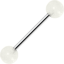 Load image into Gallery viewer, Glacier GLOW-n-DARK Barbell Tongue Ring
