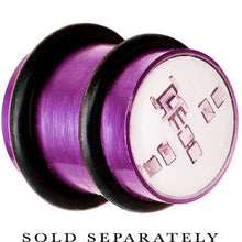 Load image into Gallery viewer, 12mm Pink Anodized Titanium Blinking Plug
