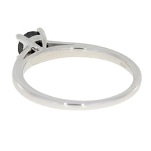 Load image into Gallery viewer, .50ct Black Diamond Eng Only Sterling Silver
