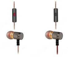 Load image into Gallery viewer, Luxury Earphone High Quality HiFi Sport Earbud Auricular Metal Fever Heavy Bass Copper HD Metal Bass Stereo earpiece Headphones
