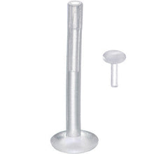 Load image into Gallery viewer, 14G 5/8 3mm Bioplast Push-In Top Retainer
