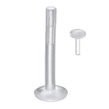 Load image into Gallery viewer, 14G 9/16 3mm Bioplast Push-In Top Retainer
