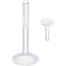 Load image into Gallery viewer, 16G 3/8 3mm Bioplast Push-In Top Retainer
