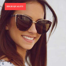 Load image into Gallery viewer, Luxury Modern Luxury Cateye  Woman Vintage Classic Gradient Lady Sunglassese  With  UV400 Protection
