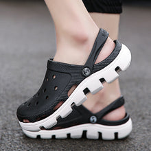 Load image into Gallery viewer, Summer Beach Flip Flops Slippers Shoes Men's Non Slip Antiwear Shoes Home Slippers Classic Breathable Summer Sandals Slip On Slide Lightweight Slippers Beach Clogs
