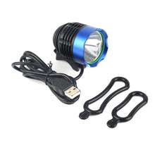 Load image into Gallery viewer, Mountian Bike Front Lamp 1800LM Bicycle Headlight Cycling Headlamp Battery Pack Charger 3 Modes Bike Headlight Waterproof  LEDs Bicycle Light Mountain Bike Front Light Headlamp Bike Light
