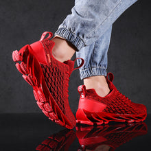 Load image into Gallery viewer, Mens Modern Sneakers Breathable Running Shoes Outdoor Sport Casual Couples Gym Mens Lightweight Unique Design Bottom Breathable Tennis Sport Sneakers
