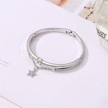 Load image into Gallery viewer, Rose Gold Stainless Steel Bracelets &amp; Bangles Female Heart Forever Love Charm Bracelet For Women
