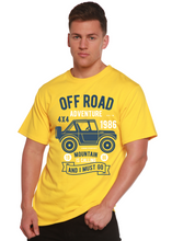 Load image into Gallery viewer, Off Road Adventure Spun Bamboo® Men's Bamboo Viscose/Organic Cotton Short Sleeve Graphic T-Shirt
