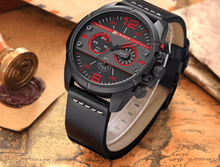 Load image into Gallery viewer, Men's  Waterproof Retro Style Watch With Excellent  Background, Chronometers  Large Numbers Perfect Gift

