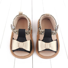 Load image into Gallery viewer, Baby Kids Girl Sandals Pre Walker Newborn PU Leather Soft Sole Shoes Bowknot Girls Shoes
