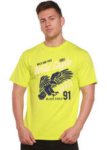Load image into Gallery viewer, Wild Eagle Spun Bamboo® Men's Bamboo Viscose/Organic Cotton Short Sleeve Graphic T-Shirt
