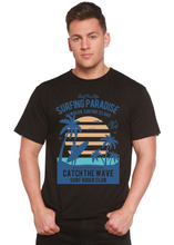 Load image into Gallery viewer, Surfing Paradis Spun Bamboo® Men's Bamboo Viscose/Organic Cotton Short Sleeve Graphic T-Shirt
